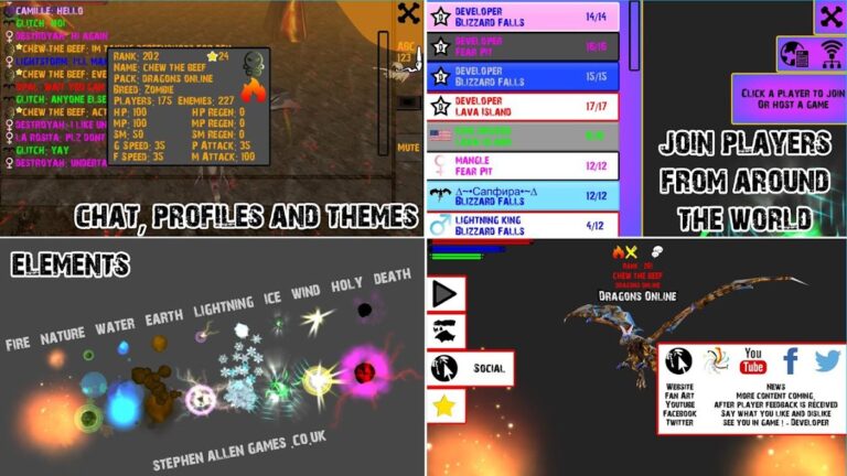 Dragons Online  3D Multiplayer для Android — скриншот 5