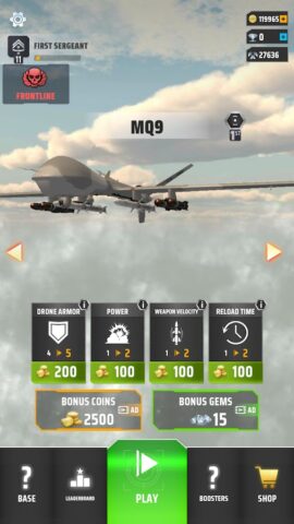 Drone Strike Military War 3D для Android — скриншот 5