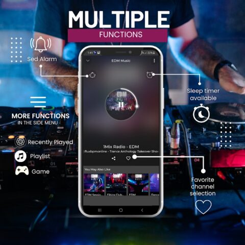 EDM Electronic Dance Music для Android — скриншот 3