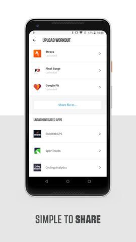 ELEMNT для Android — скриншот 2