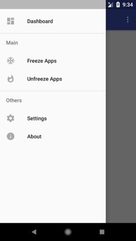 App Freezer — Ice Box [ROOT] для Android — скриншот 1