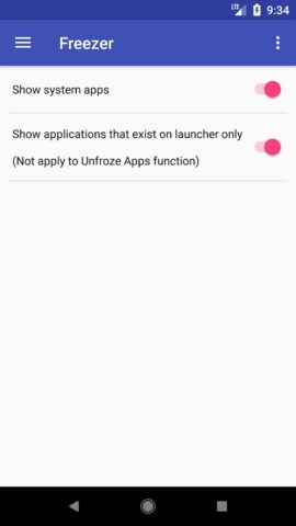 App Freezer — Ice Box [ROOT] для Android — скриншот 4