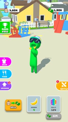 Eating Hero: симулятор еды для Android — скриншот 1