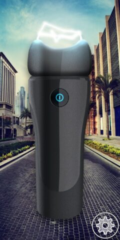 Электрошокер имитатор — iGun для Android — скриншот 1