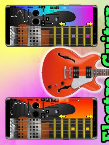 Электрогитара для Android — скриншот 1