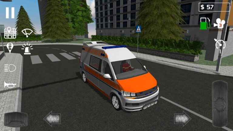 Emergency Ambulance Simulator для Android — скриншот 1