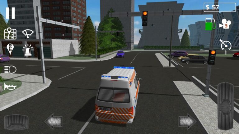 Emergency Ambulance Simulator для Android — скриншот 2