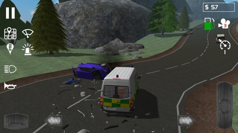 Emergency Ambulance Simulator для Android — скриншот 4