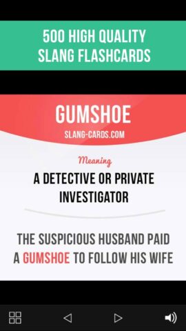 English Slang Cards для iOS — скриншот 1