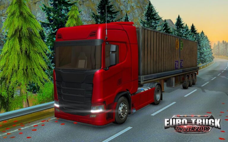 Euro Truck Driver — 2018 для Android — скриншот 1