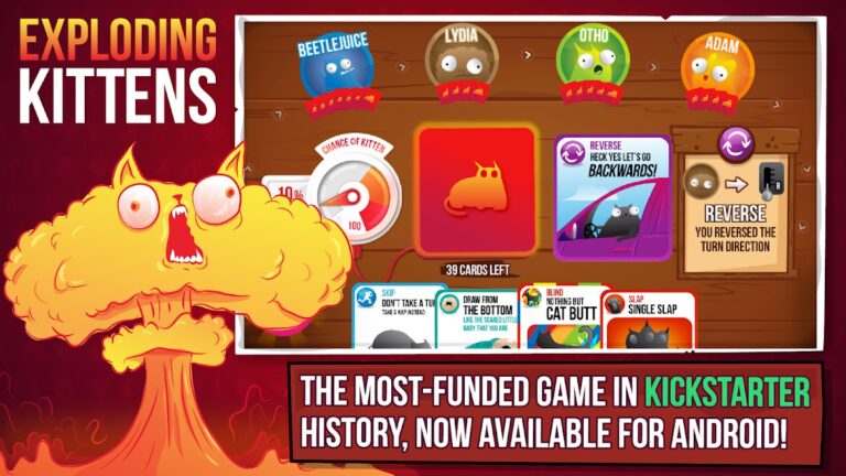 Exploding Kittens® для Android — скриншот 1