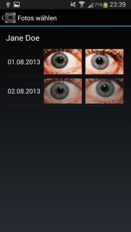 Eye Diagnosis для Android — скриншот 1