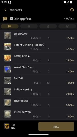 FINAL FANTASY XIV Companion для Android — скриншот 5