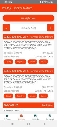 Faktura.biz для Android — скриншот 2