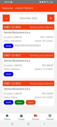 Faktura.biz для Android — скриншот 3