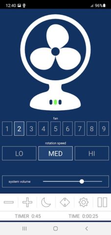 Звуки вентилятора для сна для Android — скриншот 5