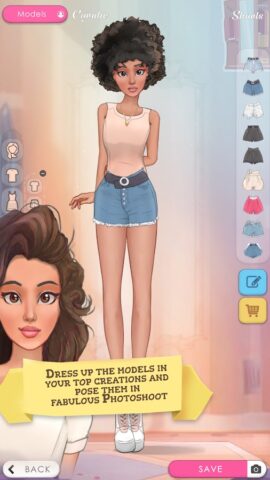 Fashion Style Dressup & Design для Android — скриншот 1