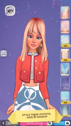 Fashion Style Dressup & Design для Android — скриншот 3