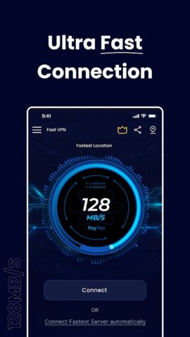 Fast VPN Russia — Ultra Speed для Android — скриншот 1