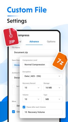 File Archiver — Extract, Unzip для Android — скриншот 4