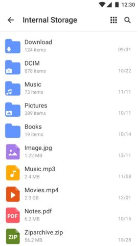 Файловый менеджер — XFolder для Android — скриншот 2