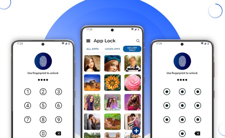 Fingerprint Applock для Android — скриншот 1