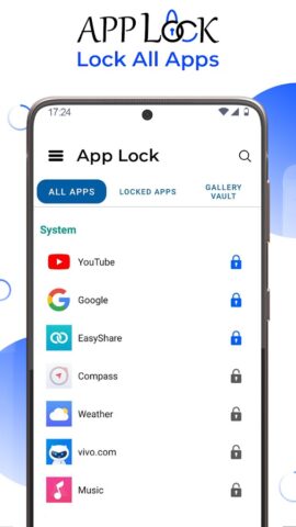 Fingerprint Applock для Android — скриншот 2