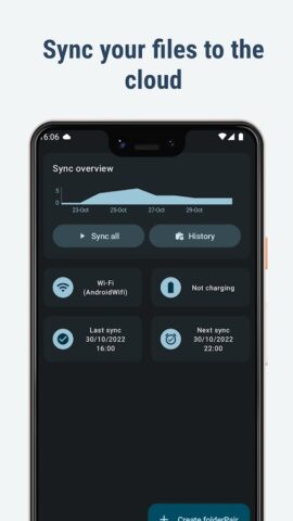 FolderSync для Android — скриншот 1