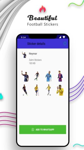 Football Stickers for WhatsApp для Android — скриншот 5