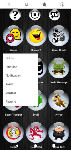 Смешные Рингтоны уведомления для Android — скриншот 5