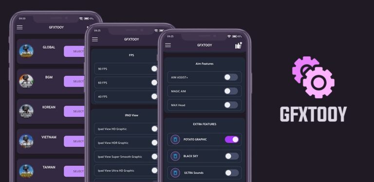 GFXTOOY IPAD VIEW & 120 FPS для Android — скриншот 4