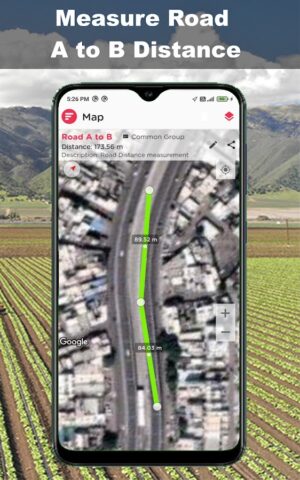 GPS Инструмент для Измерений для Android — скриншот 3