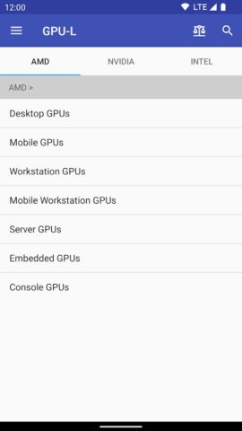 GPU-L для Android — скриншот 1