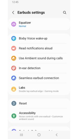Galaxy Buds FE Manager для Android — скриншот 3