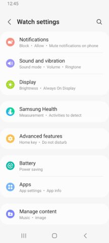 Galaxy Watch5 Plugin для Android — скриншот 4