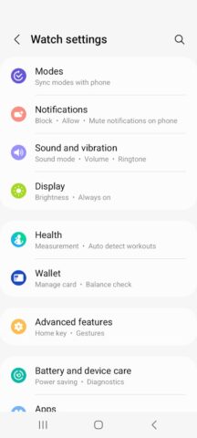 Galaxy Watch6 Plugin для Android — скриншот 3