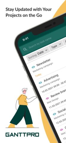GanttPRO для iOS — скриншот 1
