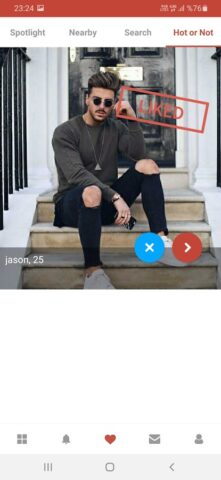 Сайт знакомств для геев — BOL для Android — скриншот 1