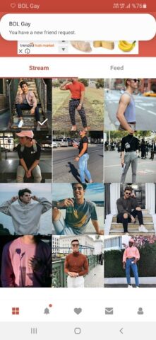 Сайт знакомств для геев — BOL для Android — скриншот 2