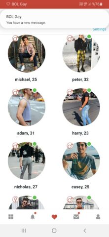 Сайт знакомств для геев — BOL для Android — скриншот 5