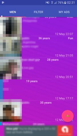 Геи — Встречи с мужчинами для Android — скриншот 1
