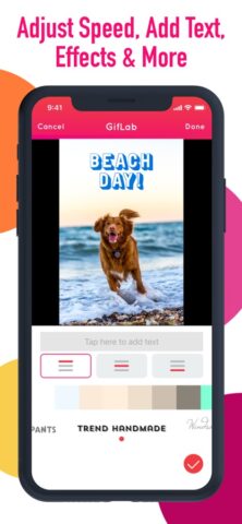 GifLab — GIF Maker & Editor для iOS — скриншот 2