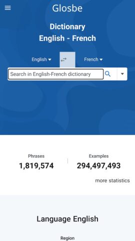 Glosbe Dictionary для Android — скриншот 4