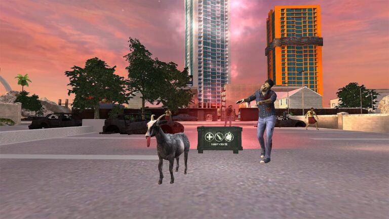 Goat Simulator GoatZ для Android — скриншот 5