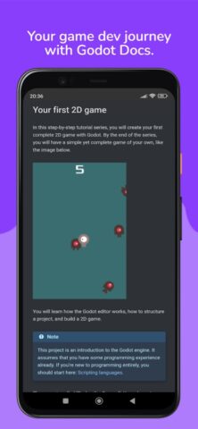 Godot Docs для Android — скриншот 3