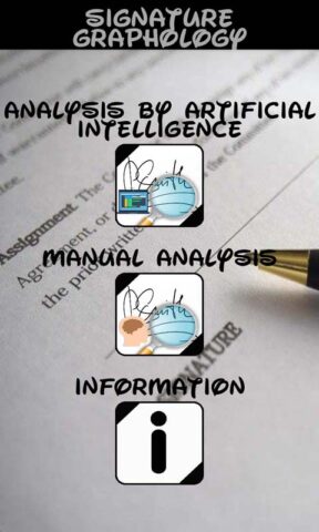 Графология подписей по ИИ для Android — скриншот 1