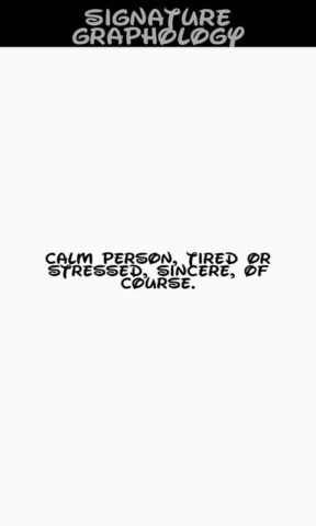 Графология подписей по ИИ для Android — скриншот 5