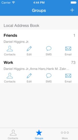 Group Text Free －Send SMS,iMessage,Email Message In Batches Fast для iOS — скриншот 4