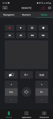 Grundig Smart Remote для Android — скриншот 4