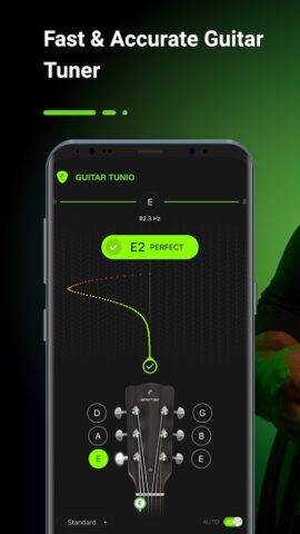 Guitar Tuner, GuitarTunio — скриншот 1